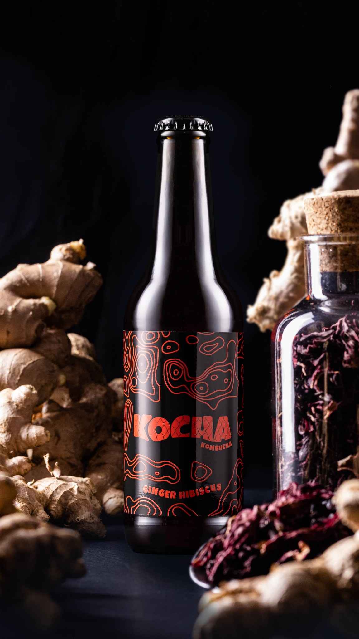 Boca Kombucha Ginger & Hibiscus